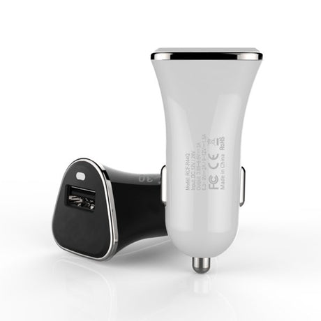 LED指示燈車用充電器QC3.0-USBx1