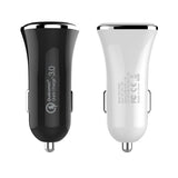 LED指示燈車用充電器QC3.0-USBx1
