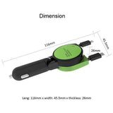 帶線車用充電器QC3.0