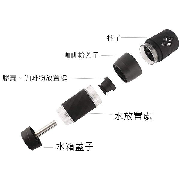 手動義式濃縮咖啡隨行杯