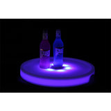 圓形塑膠托盤-LED內凹把手托盤