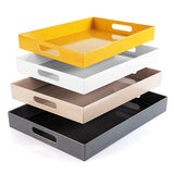 彩色樹脂托盤-穿洞把手托盤