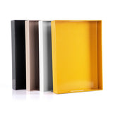 彩色樹脂托盤-穿洞把手托盤