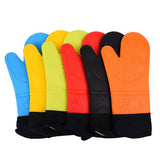 廚房超長矽膠隔熱手套