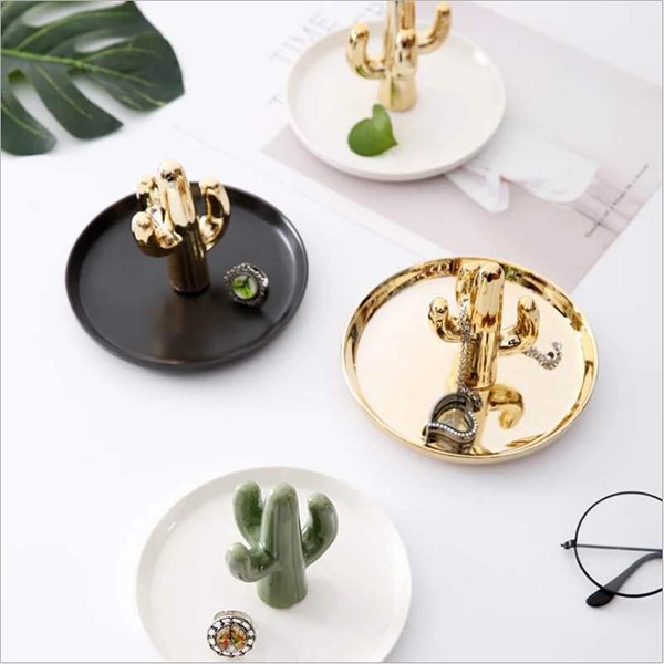 紅鶴陶瓷鍍金置物盤