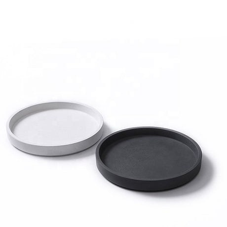 圓形混凝土置物盤