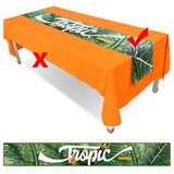 廣告桌布-33x270cm腰帶式斜紋布-單面彩色印刷