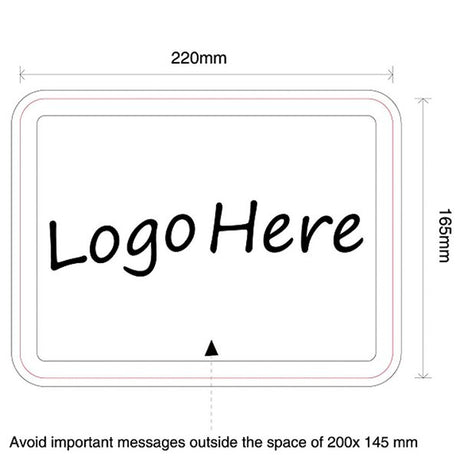 方形隔熱墊-22x16.5cm 厚3mm毛氈布-單面彩色印刷