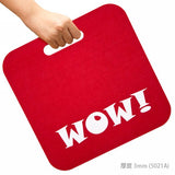 方形坐墊-28.5x28.5cm 厚3mm毛氈布/可選色-單面單色印刷