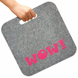 方形坐墊-28.5x28.5cm 厚3mm毛氈布/可選色-單面單色印刷