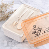 小麥纖維環保餐盒