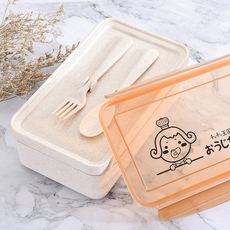 小麥纖維環保餐盒