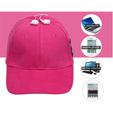 無線藍芽耳機智能棒球帽