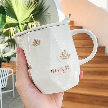 400ml不規則感陶瓷馬克杯