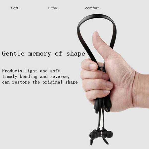 可摺疊頸掛式入耳式無線耳機