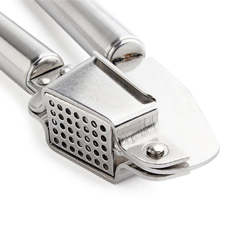 手持式不鏽鋼壓蒜器-掛勾設計