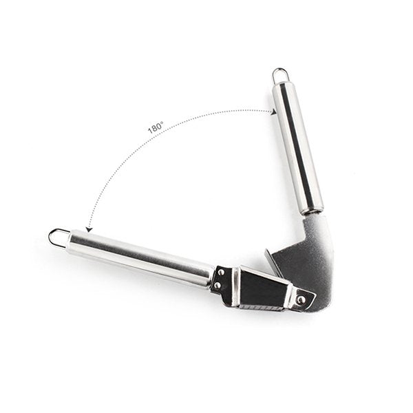 手持式不鏽鋼壓蒜器-掛勾設計