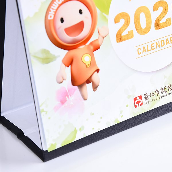 客製三角桌曆