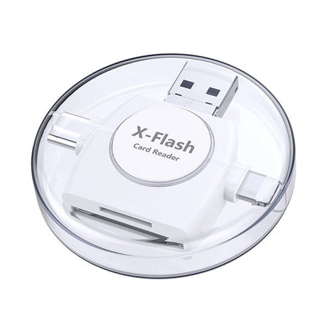 USB 2.0/Lightning/Type-C讀卡機
