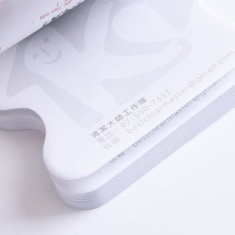 造型便條紙-封面彩色印刷上霧膜