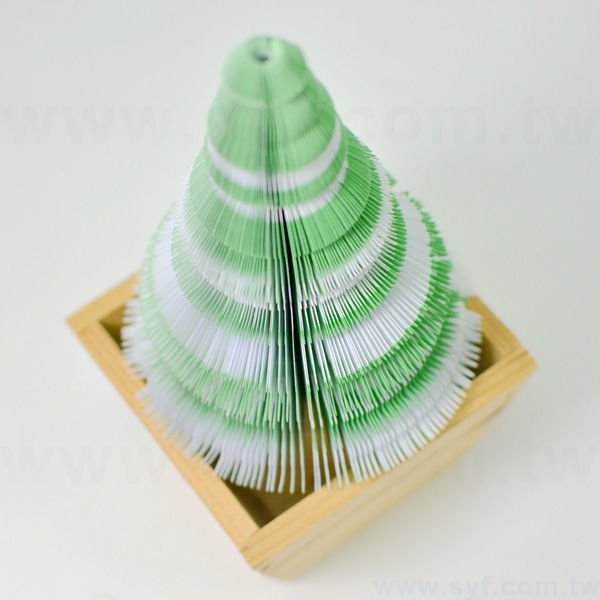 立體便條紙-聖誕樹便條紙-內頁150張