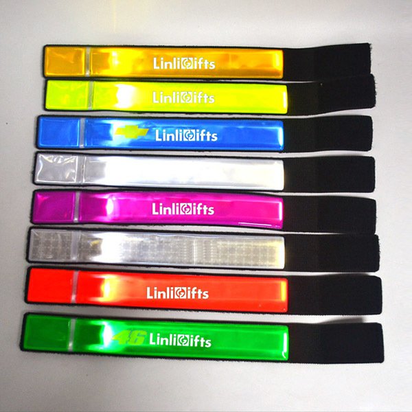 夜間LED安全警示燈-PVC反光臂帶