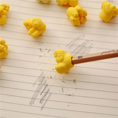 3D立體爆米花造型橡皮擦
