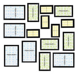 彩色邊框冰箱貼磁鐵相框