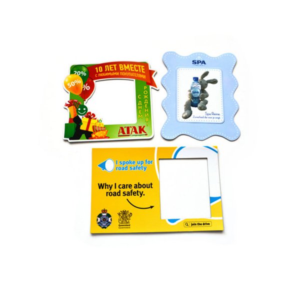 可印製廣告冰箱磁鐵相框