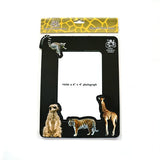 動物印刷紙磁鐵相框