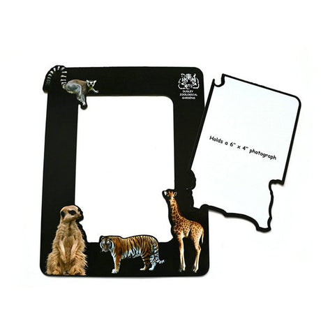 動物印刷紙磁鐵相框