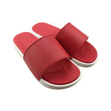 女款PVC寬版運動拖鞋