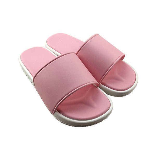 女款PVC寬版運動拖鞋