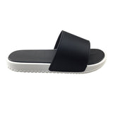 女款PVC寬版運動拖鞋