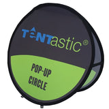 圓形可摺疊彈出式旗幟