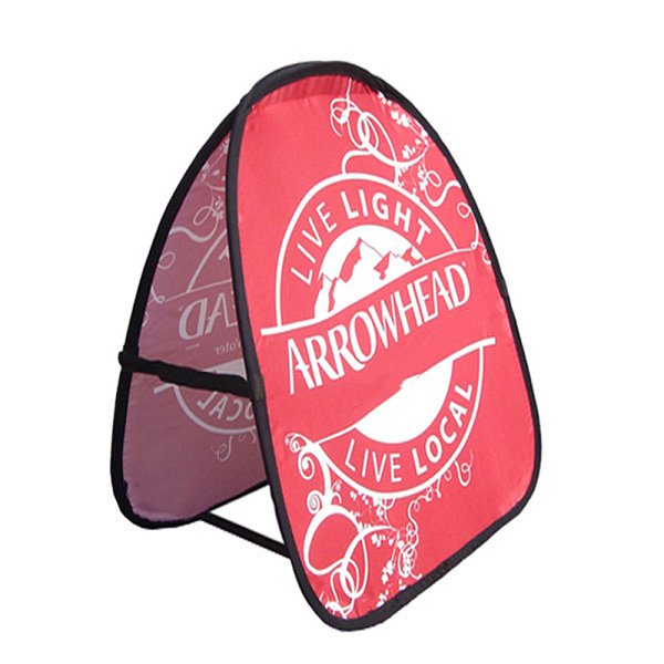 方形可摺疊彈出式旗幟