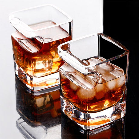 水晶威士忌酒杯