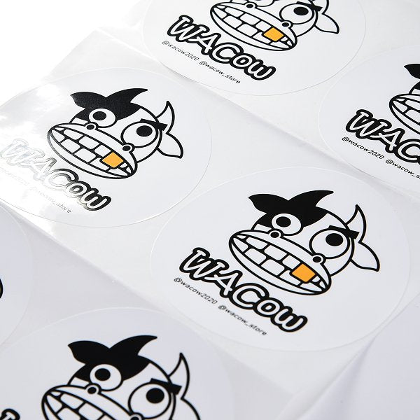 數位圓形PVC防水貼紙