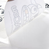 數位圓形PVC防水貼紙