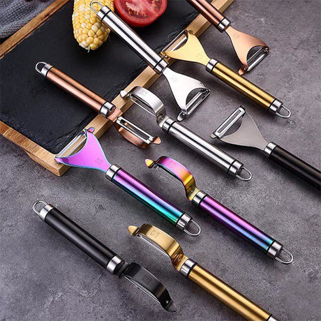 優質不繡鋼Y型削皮刀 