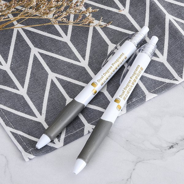 廣告筆-矽膠防滑筆管禮品