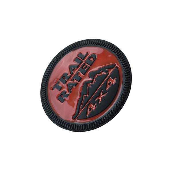 圓形金屬樹脂ogo車用貼紙