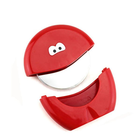 笑臉造型ABS提把披薩刀