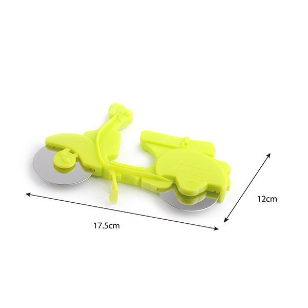 摩托車造型ABS提把披薩刀