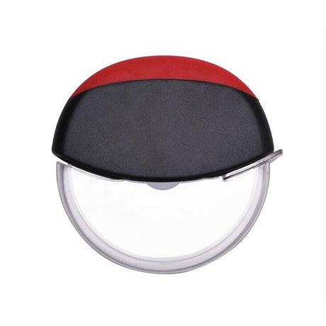 小巧圓形塑膠提把披薩刀