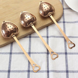 愛心造型410不銹鋼濾茶器