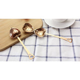 愛心造型410不銹鋼濾茶器