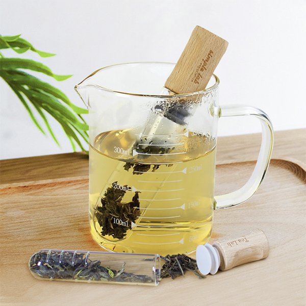試管造型玻璃濾茶器