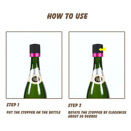 拼色ABS塑料酒瓶塞
