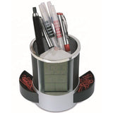 多功能電子日曆鬧鐘筆筒